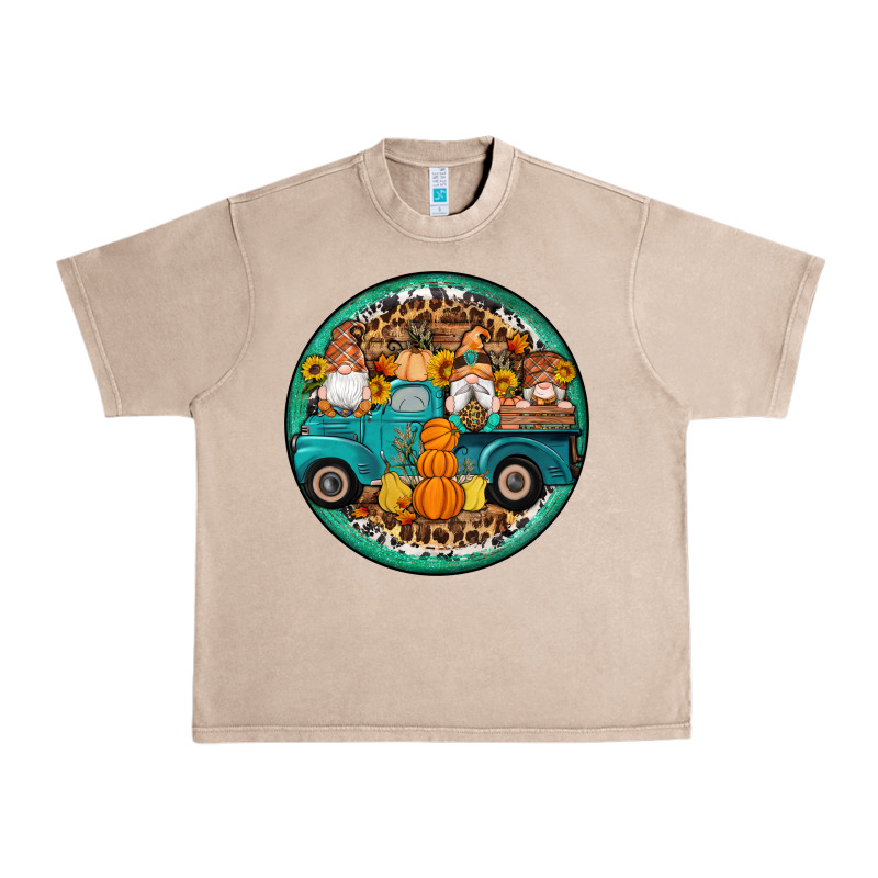 Fall Gnomes Round Earrings 3 Urban Heavy Tee by Artiststas | Teevron