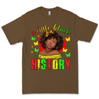 Cacao a little black history with girl juneteenth Premium Tee - texasbilliewilder