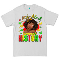 A Little Black History With Girl Juneteenth Premium Tee | Teevron