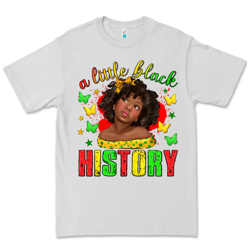A Little Black History With Girl Juneteenth Premium Tee by texasbilliewilder | Teevron