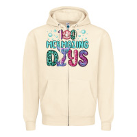 Sandshell 100 mermazing days Zipper Hoodie - MaliasSmallBusiness