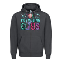 Smoke 100 mermazing days Zipper Hoodie - MaliasSmallBusiness