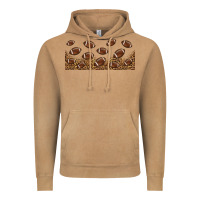 Leopard American Football Libbey Glass Vintage Hoodie | Teevron