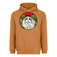Meerkat christmas ragdoll  cat Heavyweight Hoodie - LillyAllenDesigns