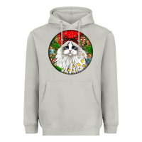 Moon Dust christmas ragdoll  cat Heavyweight Hoodie - LillyAllenDesigns