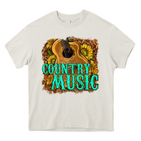 Cream country music western Heavy Core Tee - texasbilliewilder