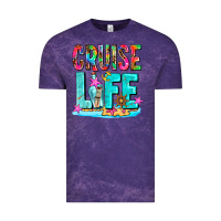 Cloud Purple cruise  life Vintage Tee - AdoDesignShop
