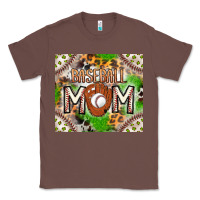 Chestnut Baseball Mom Classic Tee - CowhideDigitalArt