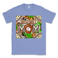 Colony Blue Baseball Mom Classic Tee - CowhideDigitalArt