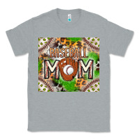 Heather Grey Baseball Mom Classic Tee - CowhideDigitalArt