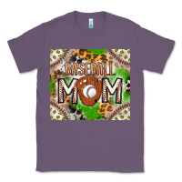 Lavender Baseball Mom Classic Tee - CowhideDigitalArt