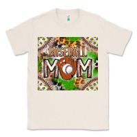 Natural Baseball Mom Classic Tee - CowhideDigitalArt