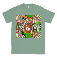 Sage Baseball Mom Classic Tee - CowhideDigitalArt