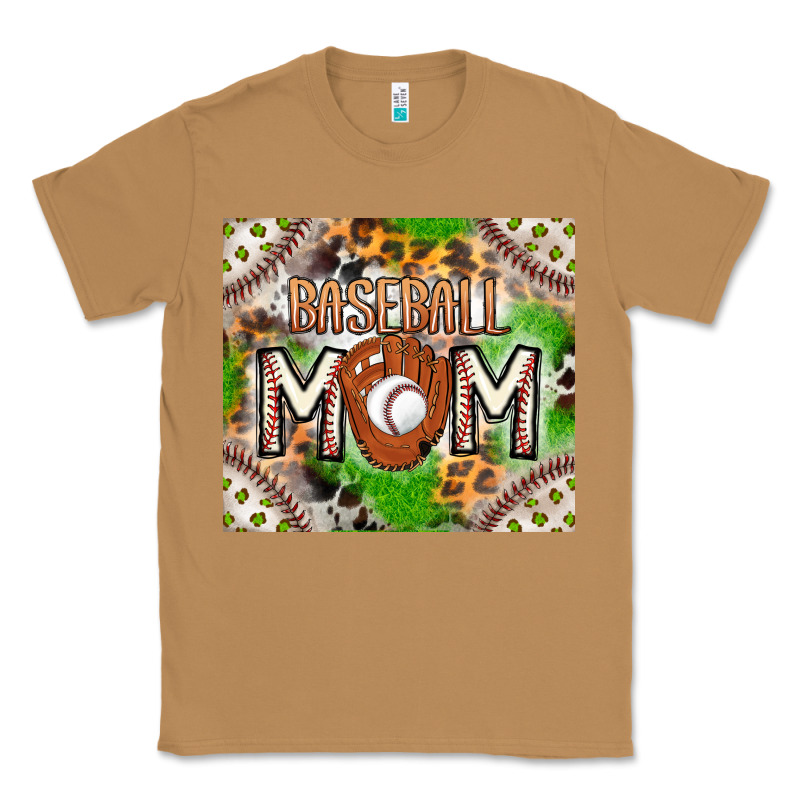 Baseball Mom Classic Tee by CowhideDigitalArt | Teevron