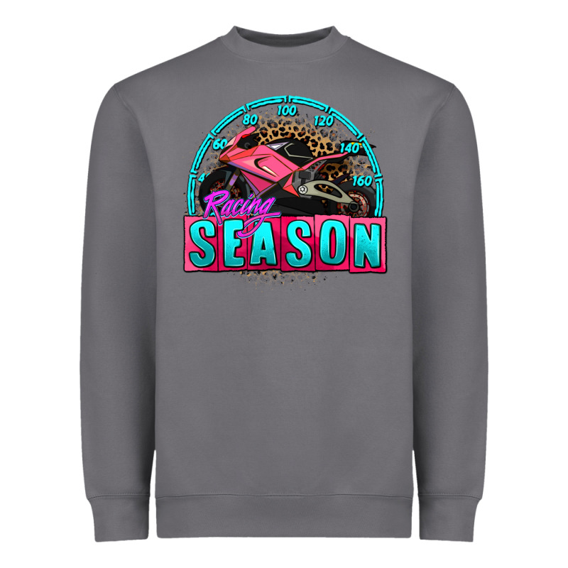 Racing Season Motorcycle Heavyweight Sweatshirt by AdoDesignShop | Teevron