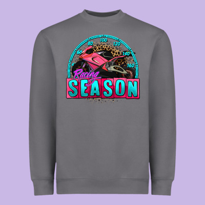 Racing Season Motorcycle Heavyweight Sweatshirt Designed By Adodesignshop