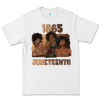 White 1865 juneteenth melanin with afro Premium Tee - texasbilliewilder