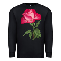 Black Love At First Sight Rose Premium Sweatshirt - LillyAllenDesigns
