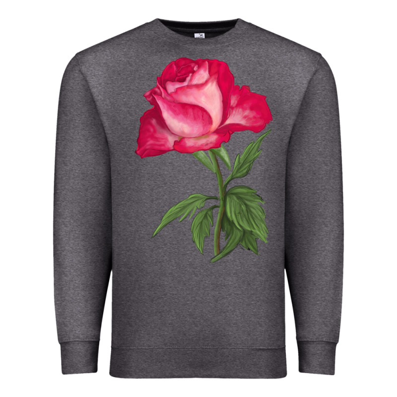 Love At First Sight Rose Premium Sweatshirt by LillyAllenDesigns | Teevron