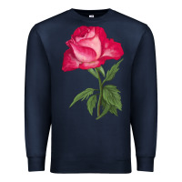 Navy Love At First Sight Rose Premium Sweatshirt - LillyAllenDesigns