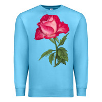 Ocean Blue Love At First Sight Rose Premium Sweatshirt - LillyAllenDesigns