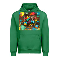 Emerald love needs no words Urban Hoodie - CowGirlArtShop