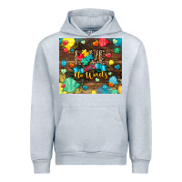 Heather Grey love needs no words Urban Hoodie - CowGirlArtShop