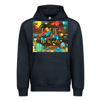 Navy love needs no words Urban Hoodie - CowGirlArtShop