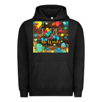 Pigment Black love needs no words Urban Hoodie - CowGirlArtShop