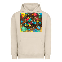 Pigment French Oak love needs no words Urban Hoodie - CowGirlArtShop