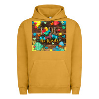 Pigment Peanut Butter love needs no words Urban Hoodie - CowGirlArtShop