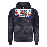Cloud Black floral 4th of july crew license plate Vintage Hoodie - HRA Design Shop