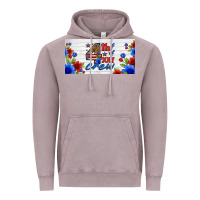 Vintage Zinc floral 4th of july crew license plate Vintage Hoodie - HRA Design Shop