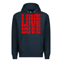 Navy Love Premium Hoodie - Bettercallsaul