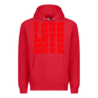 Red Love Premium Hoodie - Bettercallsaul