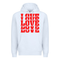 White Love Premium Hoodie - Bettercallsaul
