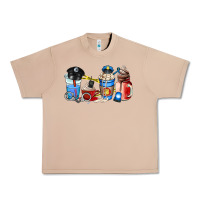 Burro police coffee cup Urban Heavy Tee - AdoDesignShop