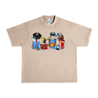 French Oak police coffee cup Urban Heavy Tee - AdoDesignShop