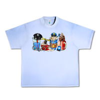 Grape Ice police coffee cup Urban Heavy Tee - AdoDesignShop