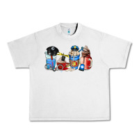 Lunar Rock police coffee cup Urban Heavy Tee - AdoDesignShop