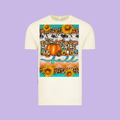 Love Fall Vintage Tee Designed By Artiststas