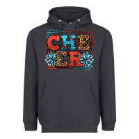 Smoke Cheer Baseball stitchs Heavyweight Hoodie - LillyAllenDesigns