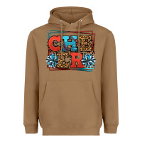 Toasted Coconut Cheer Baseball stitchs Heavyweight Hoodie - LillyAllenDesigns