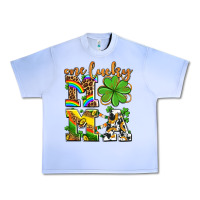 Grape Ice one lucky mama Urban Heavy Tee - AdoDesignShop