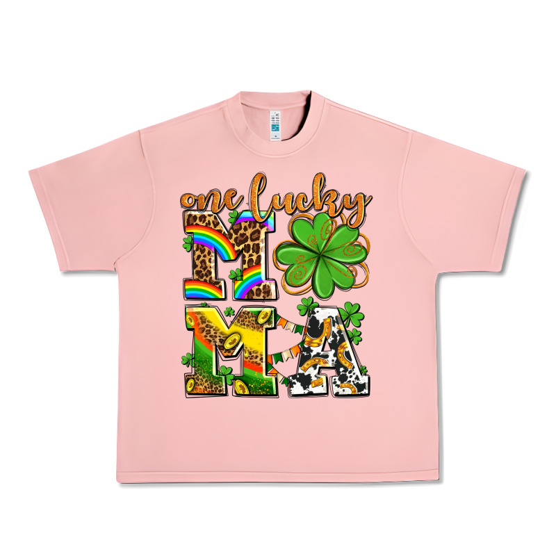 One Lucky Mama Urban Heavy Tee by AdoDesignShop | Teevron