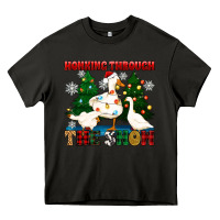 Asphalt honking through the snow Heavy Core Tee - Zillion Design Studio