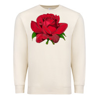 Sandshell Oklahoma Rose Illustrations Premium Sweatshirt - LillyAllenDesigns