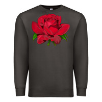 Smoke Oklahoma Rose Illustrations Premium Sweatshirt - LillyAllenDesigns
