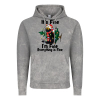 Cloud Rock It's Fine I'am Fine Everything Is Fine Vintage Hoodie - FaDigitalArtStudio