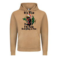 Vintage Camel It's Fine I'am Fine Everything Is Fine Vintage Hoodie - FaDigitalArtStudio